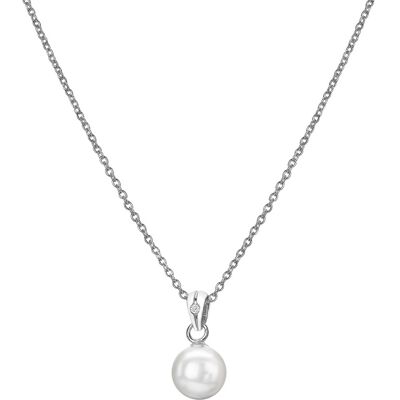 Hot Diamonds Colier fermecător din argint cu diamante și perle Diamond Amulets DP895 (lănțișor, pandantiv) Hot Diamonds Colier fermecător din argint cu diamante și perle Diamond Amulets DP895 (lănțișor, pandantiv)