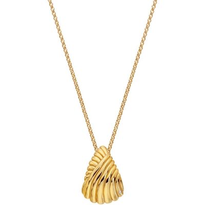 Hot Diamonds Colier elegant placat cu aur cu diamant Golden Edit Hope DP1084 Hot Diamonds Colier elegant placat cu aur cu diamant Golden Edit Hope DP1084