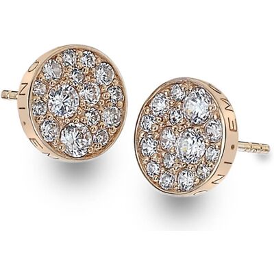 Hot Diamonds Cercei de argint Hot Diamonds Emozioni Scintilla Rose Gold DE457 Hot Diamonds Cercei de argint Hot Diamonds Emozioni Scintilla Rose Gold DE457