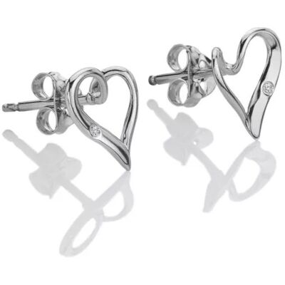 Hot Diamonds Cercei romantici din argint Inimă DE846 Hot Diamonds Cercei romantici din argint Inimă DE846