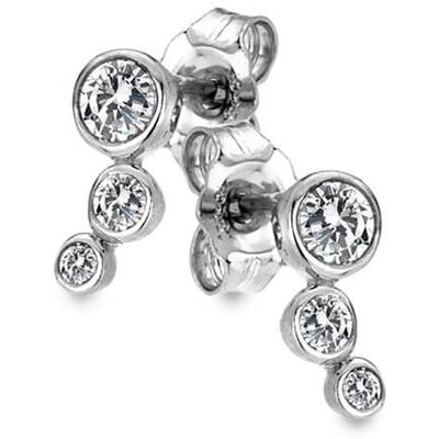 Hot Diamonds Cercei din argint cu diamante Tender DE640 Hot Diamonds Cercei din argint cu diamante Tender DE640