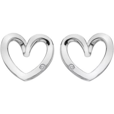 Hot Diamonds Cercei inimioare din argint Inimă DE845 Hot Diamonds Cercei inimioare din argint Inimă DE845