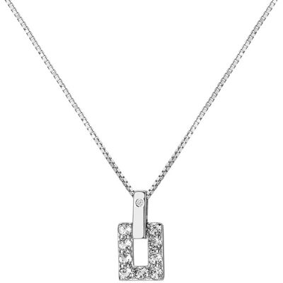 Hot Diamonds Colier de argint cu diamant și topaz Echo DP898 Hot Diamonds Colier de argint cu diamant și topaz Echo DP898