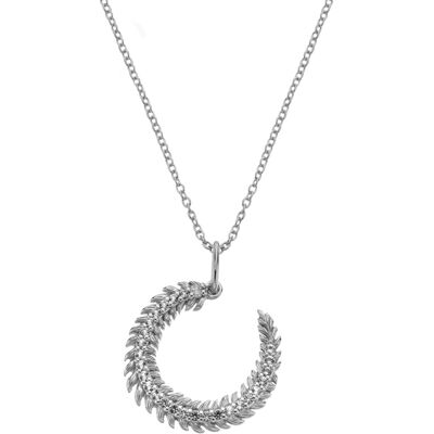 Hot Diamonds Colier din argint cu diamant și topaz Selene DP1093 Hot Diamonds Colier din argint cu diamant și topaz Selene DP1093