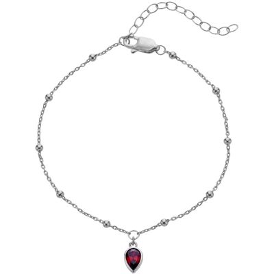 Hot Diamonds Brățară din argint pentru femeile născute în iulie Silver Whisper SWB031 Hot Diamonds Brățară din argint pentru femeile născute în iulie Silver Whisper SWB031