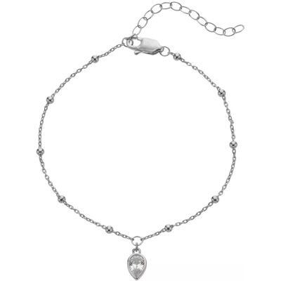 Hot Diamonds Brățară din argint pentru femeile născute în aprilie Silver Whisper SWB028 Hot Diamonds Brățară din argint pentru femeile născute în aprilie Silver Whisper SWB028