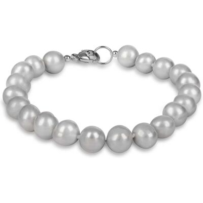 JwL Luxury Pearls Brățară din perle gri autentice JL0359 JwL Luxury Pearls Brățară din perle gri autentice JL0359