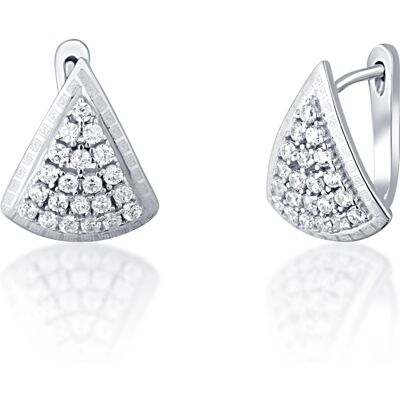 JVD Cercei la modă din argint cu zircon SVLE0361XI3BI00 JVD Cercei la modă din argint cu zircon SVLE0361XI3BI00