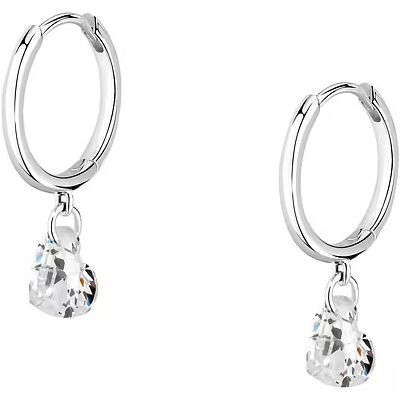 La Petite Story Cercei din argint în formă de cerc, cu pandantive sofisticate Silver LPS01AWV08 La Petite Story Cercei din argint în formă de cerc, cu pandantive sofisticate Silver LPS01AWV08