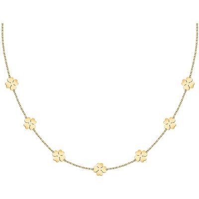 La Petite Story Colier pentru femei placat cu aur cu trifoi Friendship LPS10ARR109 La Petite Story Colier pentru femei placat cu aur cu trifoi Friendship LPS10ARR109