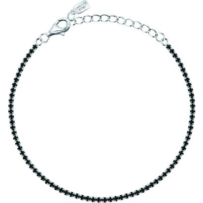 La Petite Story Brățară tenis din argint cu zirconi negri Silver LPS05AWV66 La Petite Story Brățară tenis din argint cu zirconi negri Silver LPS05AWV66