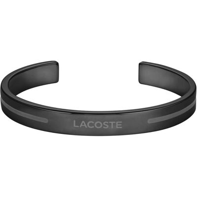 Lacoste Brățară neagră deschisă Adventurer 2040528 Lacoste Brățară neagră deschisă Adventurer 2040528