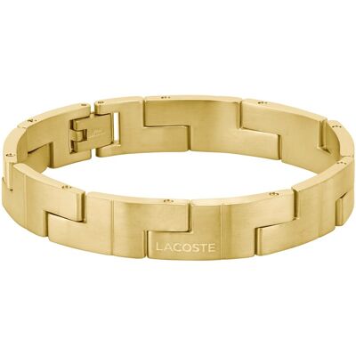 Lacoste Brățară modernă placată cu aur pentru bărbați 2040154 Lacoste Brățară modernă placată cu aur pentru bărbați 2040154