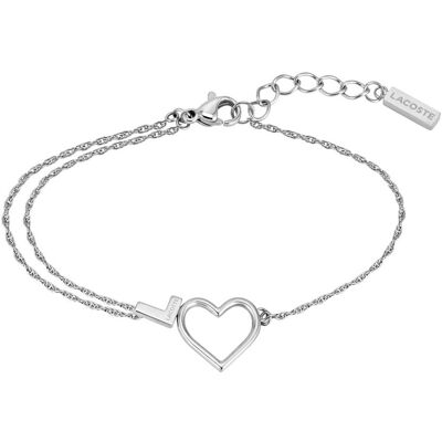 Lacoste Brățară romantică din oțel Inimă Volte 2040014 Lacoste Brățară romantică din oțel Inimă Volte 2040014