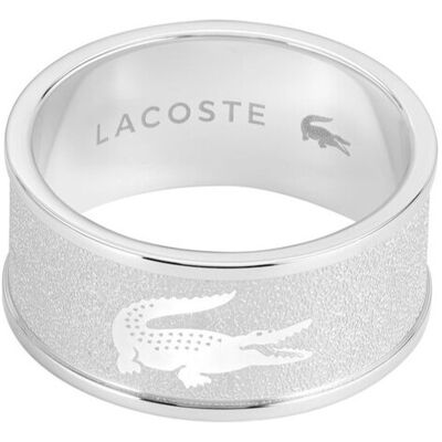 Lacoste Inel stilat din oțel pentru bărbați Backhand 2040485 66 mm Lacoste Inel stilat din oțel pentru bărbați Backhand 2040485 66 mm