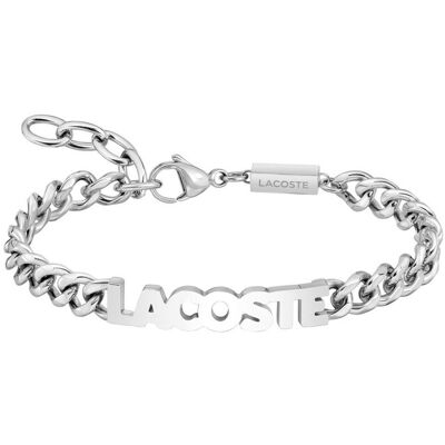 Lacoste Brățară elegantă din oțel pentru bărbați Script 2040476 Lacoste Brățară elegantă din oțel pentru bărbați Script 2040476