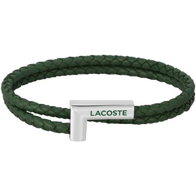 Lacoste Brățară din piele verde Swarm 2040151 Lacoste Brățară din piele verde Swarm 2040151