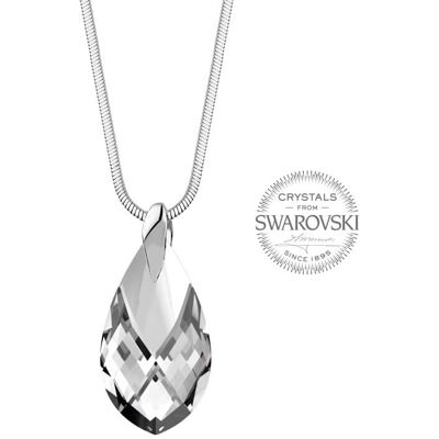 Levien Colier pentru femei cu cristal Pear Metcap Levien Colier pentru femei cu cristal Pear Metcap