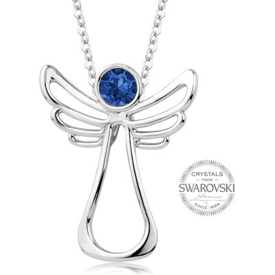 Levien Colier cu cristal albastru închis Guardian Angel Levien Colier cu cristal albastru închis Guardian Angel