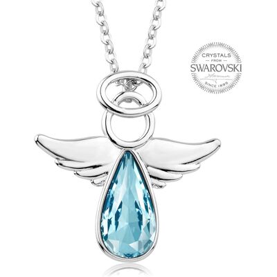 Levien Colier cu cristal turcoaz Angel Rafael Levien Colier cu cristal turcoaz Angel Rafael