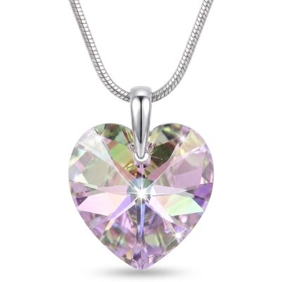 Levien Colier romantic cu Inimă Vitrail Light Levien Colier romantic cu Inimă Vitrail Light