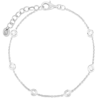 Liu Jo Brățară atemporală din oțel cu zircon Essential LJ2470 Liu Jo Brățară atemporală din oțel cu zircon Essential LJ2470