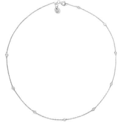 Liu Jo Colier din oțel fin cu zircon LJ2469 Liu Jo Colier din oțel fin cu zircon LJ2469