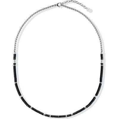 Liu Jo Colier elegant pentru bărbați cu onix MLJ570 Liu Jo Colier elegant pentru bărbați cu onix MLJ570