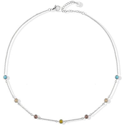 Liu Jo Colier multicolor din oțel LJ2863 Liu Jo Colier multicolor din oțel LJ2863