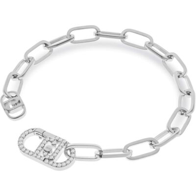 Liu Jo Brățară distinctivă din oțel cu cristale Fashion LJ2618 Liu Jo Brățară distinctivă din oțel cu cristale Fashion LJ2618