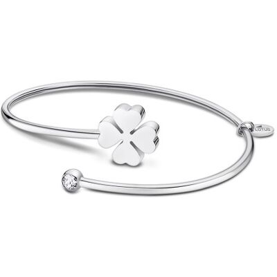 Lotus Style Brățară solidă din oțel Trifoi cu patru foi LS2169-2/5 Lotus Style Brățară solidă din oțel Trifoi cu patru foi LS2169-2/5