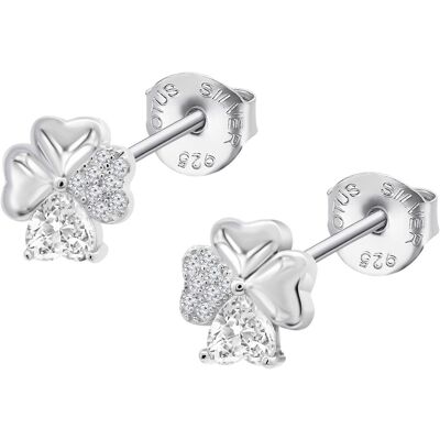 Lotus Silver Cercei din argint cu trifoi cu patru foi Mystic LP3851-4/1 Lotus Silver Cercei din argint cu trifoi cu patru foi Mystic LP3851-4/1