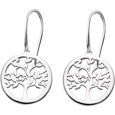 Lotus Silver Cercei argintii pentru femei Pomul vieții LP1641-4 / 1 Lotus Silver Cercei argintii pentru femei Pomul vieții LP1641-4 / 1