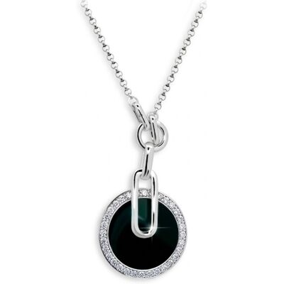 Modesi Colier original din argint cu pietre de zircon JA51474CZ Modesi Colier original din argint cu pietre de zircon JA51474CZ