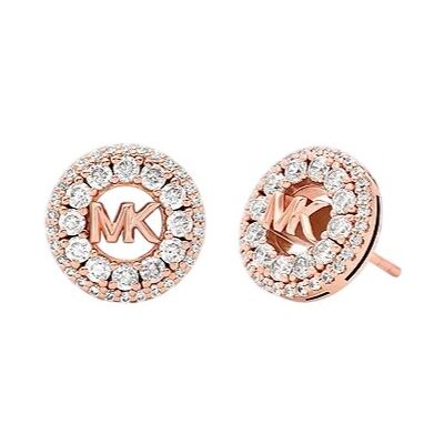 Michael Kors Cercei sclipitori placați cu aur cu zirconiu cubic MKC1827791 Michael Kors Cercei sclipitori placați cu aur cu zirconiu cubic MKC1827791