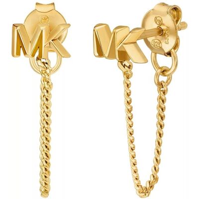 Michael Kors Cercei suspendați fashion placați cu aur Premium MKC1782710 Michael Kors Cercei suspendați fashion placați cu aur Premium MKC1782710