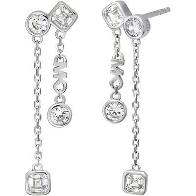 Michael Kors Cercei de lux din argint cu cristale Brilliance Kors MKC1773040 Michael Kors Cercei de lux din argint cu cristale Brilliance Kors MKC1773040