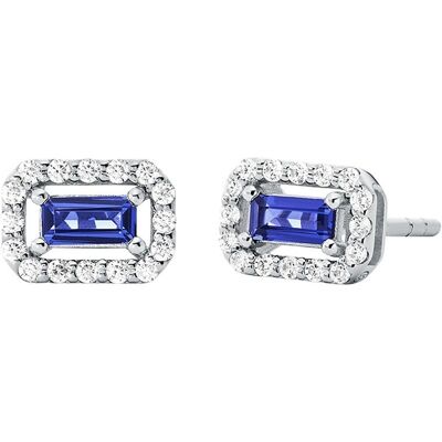 Michael Kors Cercei de lux din argint cu pietre de zircon Brilliance Kors MKC1824040 Michael Kors Cercei de lux din argint cu pietre de zircon Brilliance Kors MKC1824040
