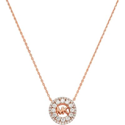 Michael Kors Colier la modă placat cu aur cu zirconi cubice MKC1826791 Michael Kors Colier la modă placat cu aur cu zirconi cubice MKC1826791