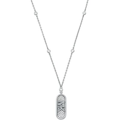 Michael Kors Colier la modă din argint cu zircon cubic Kors MKC1729CZ040 Michael Kors Colier la modă din argint cu zircon cubic Kors MKC1729CZ040