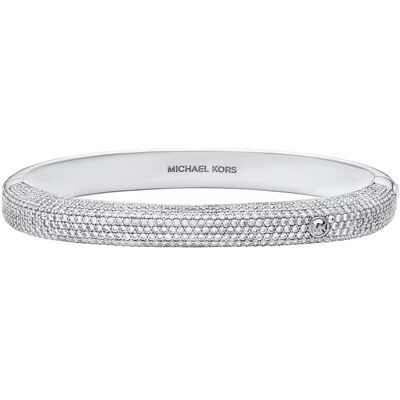 Michael Kors Brățară solidă cu zirconiu cubic Premium MKJ8599040 Michael Kors Brățară solidă cu zirconiu cubic Premium MKJ8599040