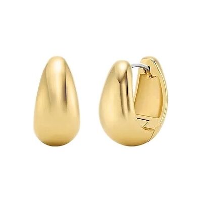 Michael Kors Cercei rotunzi placați cu aur Teardrop Metallic Muse MKJ8579710 Michael Kors Cercei rotunzi placați cu aur Teardrop Metallic Muse MKJ8579710