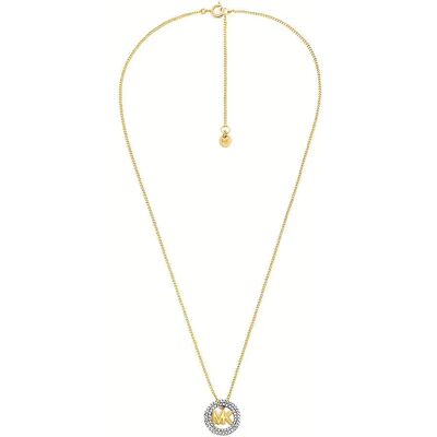 Michael Kors Colier placat cu aur pentru femei cu zirconi cubici Premium MKJ8546931 Michael Kors Colier placat cu aur pentru femei cu zirconi cubici Premium MKJ8546931