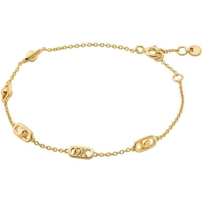 Michael Kors Brățară placată cu aur pentru femei Astor Link MKC173600710 Michael Kors Brățară placată cu aur pentru femei Astor Link MKC173600710
