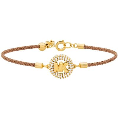 Michael Kors Brățară fermecătoare maro cu zirconii cubice MKJ8622710 Michael Kors Brățară fermecătoare maro cu zirconii cubice MKJ8622710
