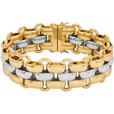 Michael Kors Brățară stilată placată cu aur Premium MKJ828500710 Michael Kors Brățară stilată placată cu aur Premium MKJ828500710