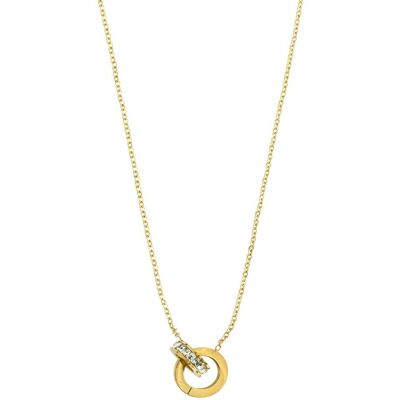 Marc Malone Colier placat cu aur pentru femei Majestic Gold MCN260741G Marc Malone Colier placat cu aur pentru femei Majestic Gold MCN260741G