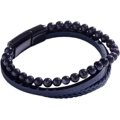 Marc Malone Brățară triplă atemporală pentru bărbați MCGB5036 Marc Malone Brățară triplă atemporală pentru bărbați MCGB5036