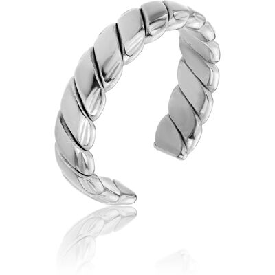 Marc Malone Inel deschis din oțel Morgan Silver Ring MCJ.R1025 Marc Malone Inel deschis din oțel Morgan Silver Ring MCJ.R1025