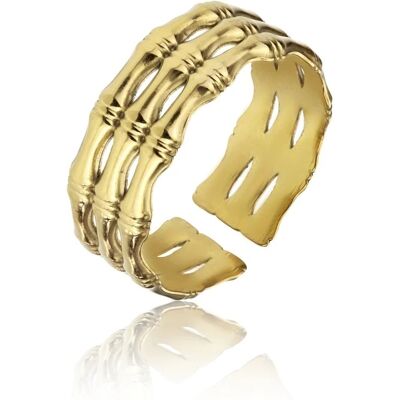 Marc Malone Inel deschis placat cu aur Raelynn Gold Ring MCR23008G Marc Malone Inel deschis placat cu aur Raelynn Gold Ring MCR23008G